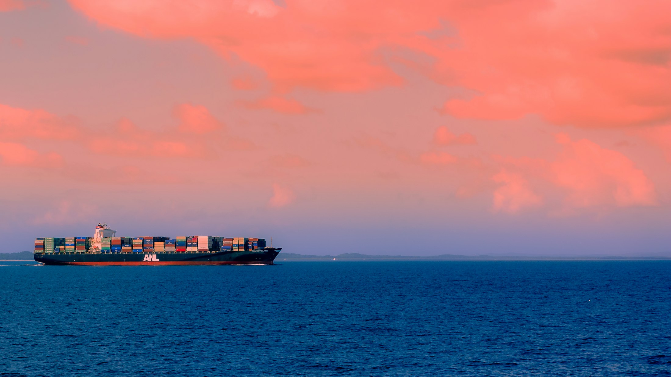 Container freight, consolidated grocery export