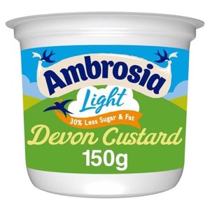 Ambrosia Light Devon Custard 150g