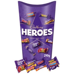 Cadbury Heroes Chocolate Carton 290g