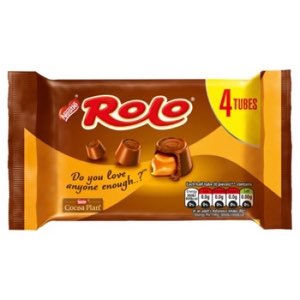 Rolo Milk Chocolate & Caramel Tube Multipack 41.6g 4 Pack