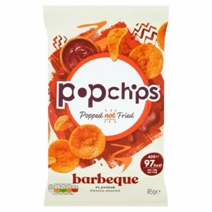 Popchips Barbeque Potato Chips 85g