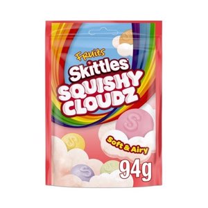 Skittles Squishy Cloudz Crazy Sour Sweets Bag 94g