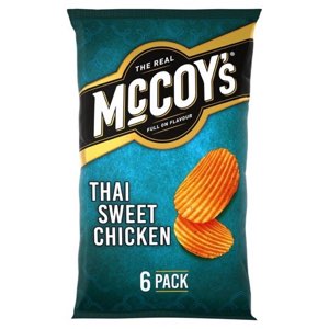 McCoy's Thai Sweet Chicken Crisps 45g