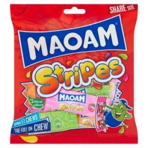 Maoam Stripes Bag Sweets 140g