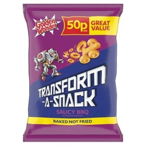 Golden Wonder Transform-A-Snack Saucy BBQ Flavour Snacks PMP 0.50 27g