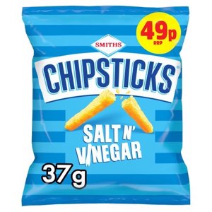 Smiths Chipsticks Salt & Vinegar PMP 0.49 37g