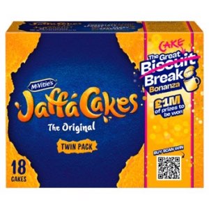 McVitie's The Original Jaffa Cakes Twin Pack 18 Biscuits