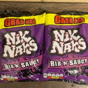 Nik Naks Rib 'N' Saucy 45g