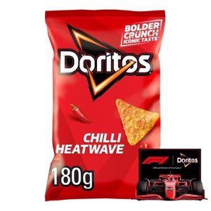 Doritos Chilli Heatwave Tortilla Chips Sharing Bag Crisps 140g