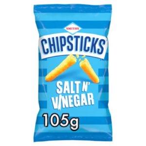 Smiths Chipsticks Salt & Vinegar Crisps Sharing Bag 105g
