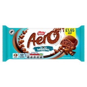 Aero Hazelnut Block PMP 1.65 90g