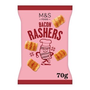 Wheat Crunchies Bacon Crisps PMP 1.35 70g