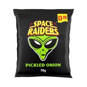 Space Raiders Pickled Onion PMP 1.35 70g
