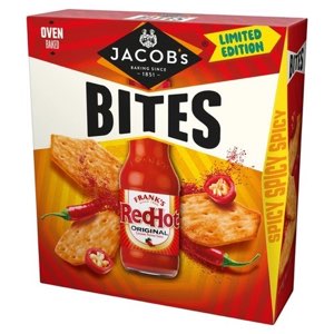 Jacob's Bites Franks Red Hot Original Crackers 125g