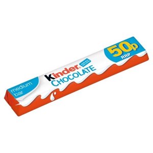 Kinder Medium Bar Chocolate PMP 0.50 21g