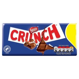 Nestle Crunch Milk Chocolate Sharing Bar 100g