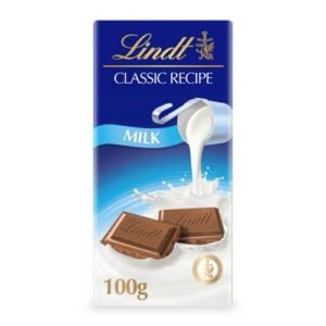 Lindt Classic Recipe Milk PMP 2.95 100g