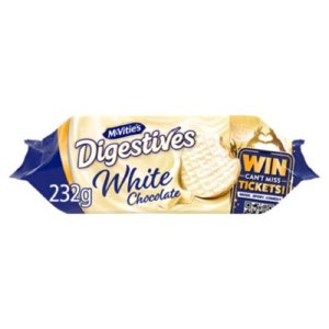 McVitie's White Chocolate Hobnobs 232g