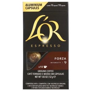 L'or Espresso Coffee Capsules Forza 10's