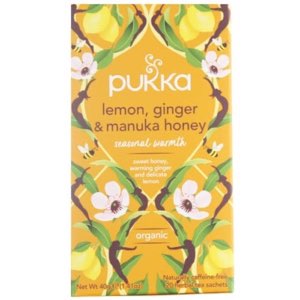 Pukka Tea Bags Lemon, Ginger & Manuka Honey 20's