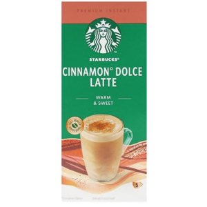 Starbucks Premium Instant 5x23.5g Coffee Sachets Cinnamon Dolce Latte